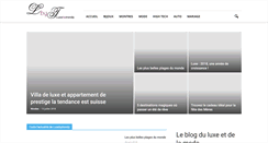 Desktop Screenshot of luxebytrendy.com